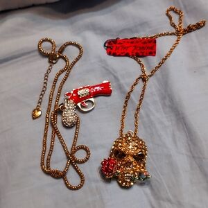 Betsy Johnson necklaces
